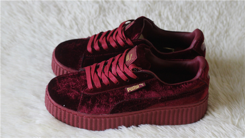 Puma Fenty Rihanna Creeper Velvet Royal Purple